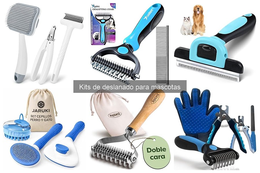 Preguntas frecuentes sobre kits de deslanado para mascotas
