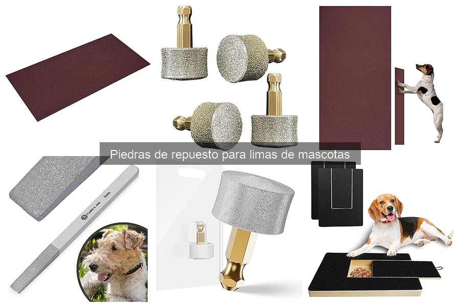 Preguntas Frecuentes sobre Piedras de Repuesto para Limas de Mascotas