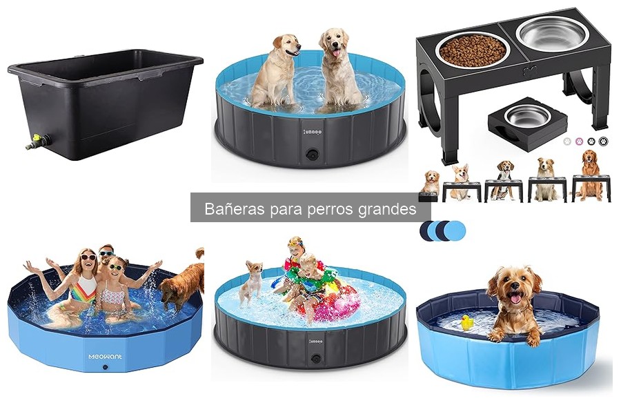 Problemas comunes al usar bañeras para perros grandes