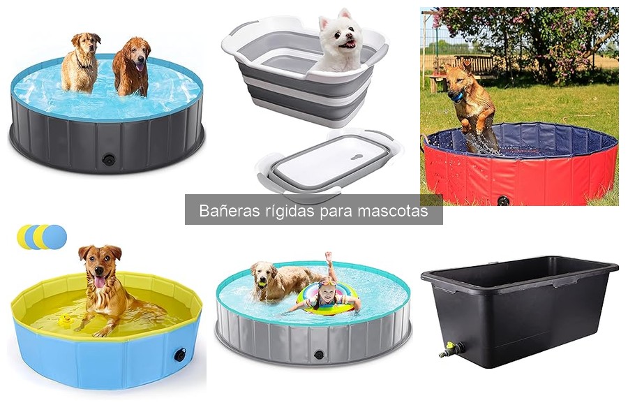 Problemas comunes al usar bañeras rígidas para mascotas
