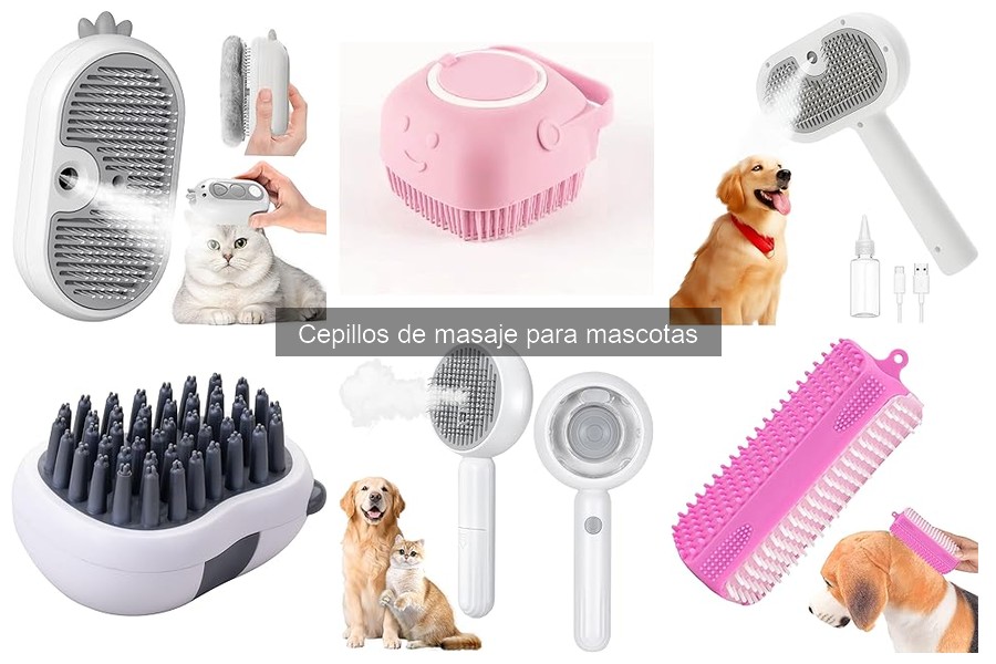 Problemas comunes al usar cepillos de masaje para mascotas