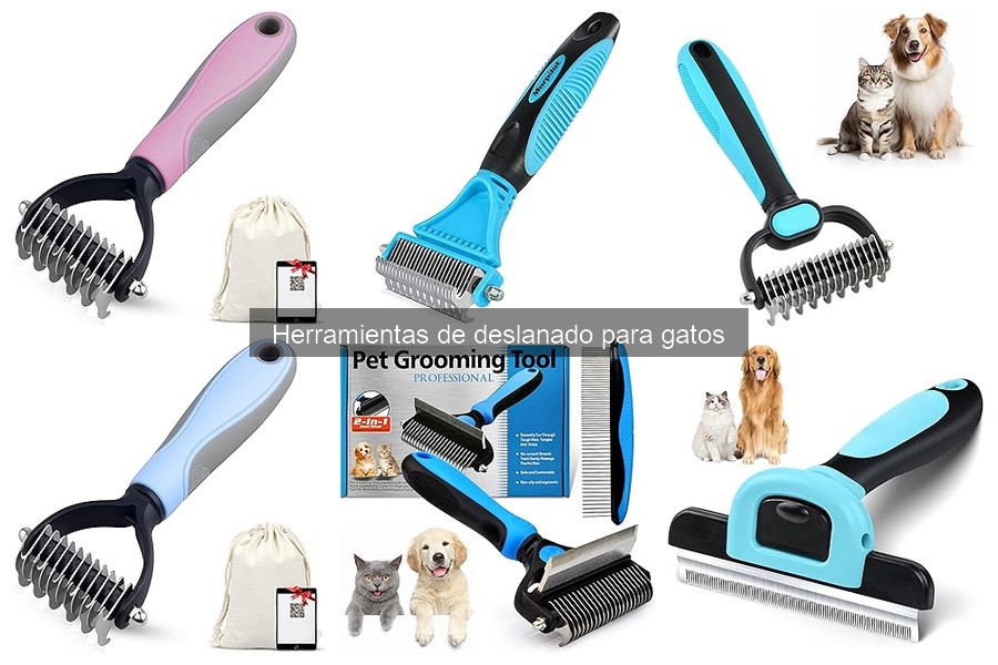 Problemas comunes al usar herramientas de deslanado para gatos