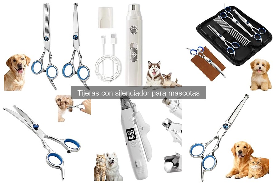 ** Problemas comunes al usar tijeras con silenciador y soluciones