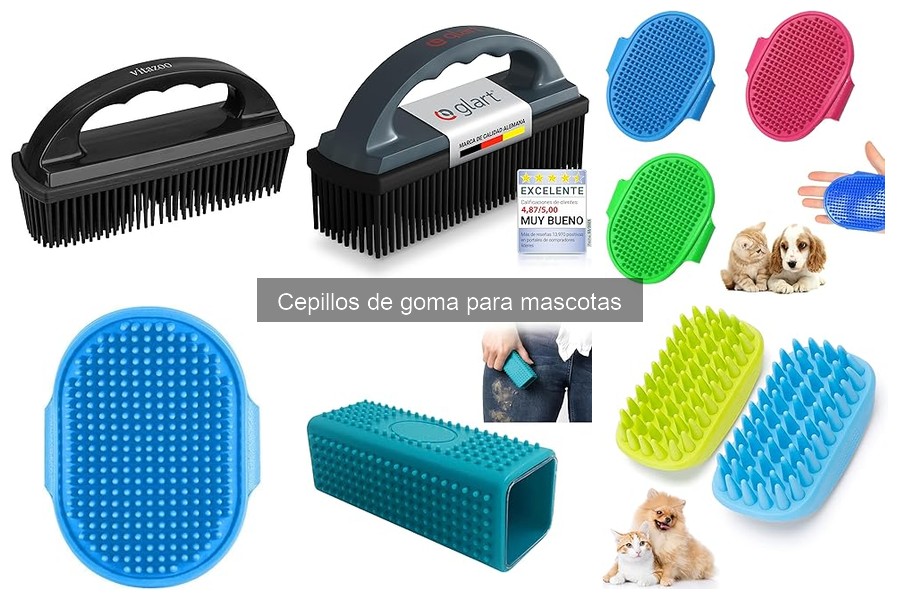 Problemas comunes con cepillos de goma para mascotas