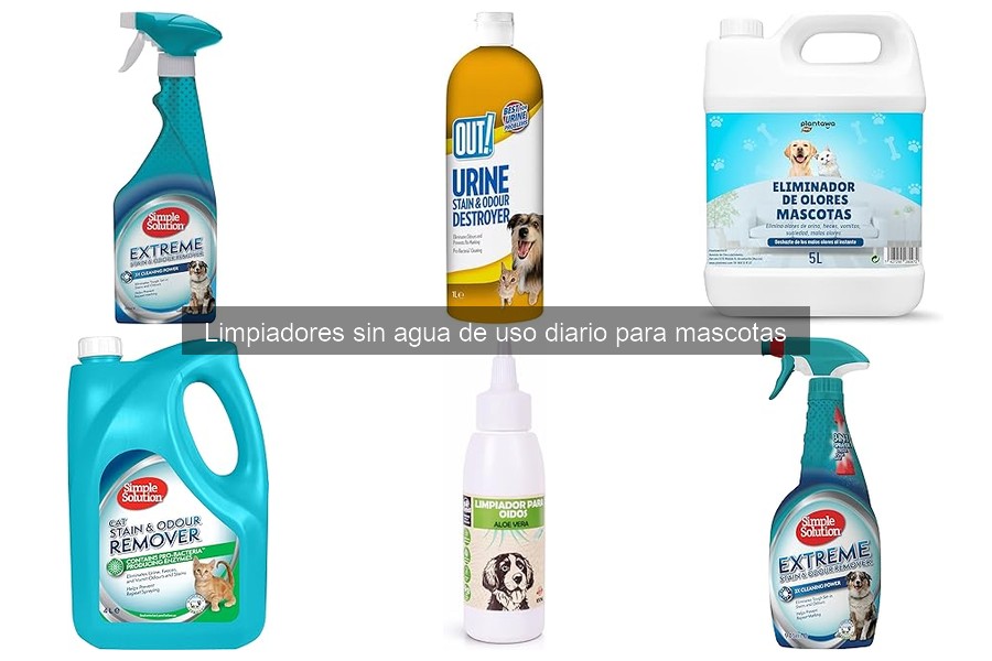 Problemas Comunes con Limpiadores Sin Agua para Mascotas