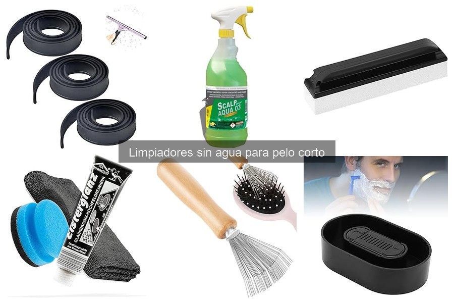 Problemas comunes con limpiadores sin agua para pelo corto