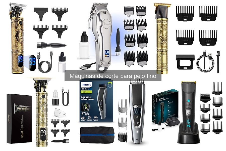 Problemas comunes con máquinas de corte para pelo fino