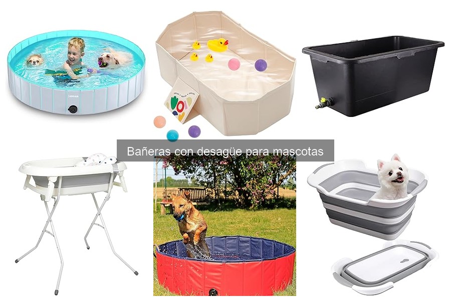 Problemas comunes de bañeras con desagüe para mascotas