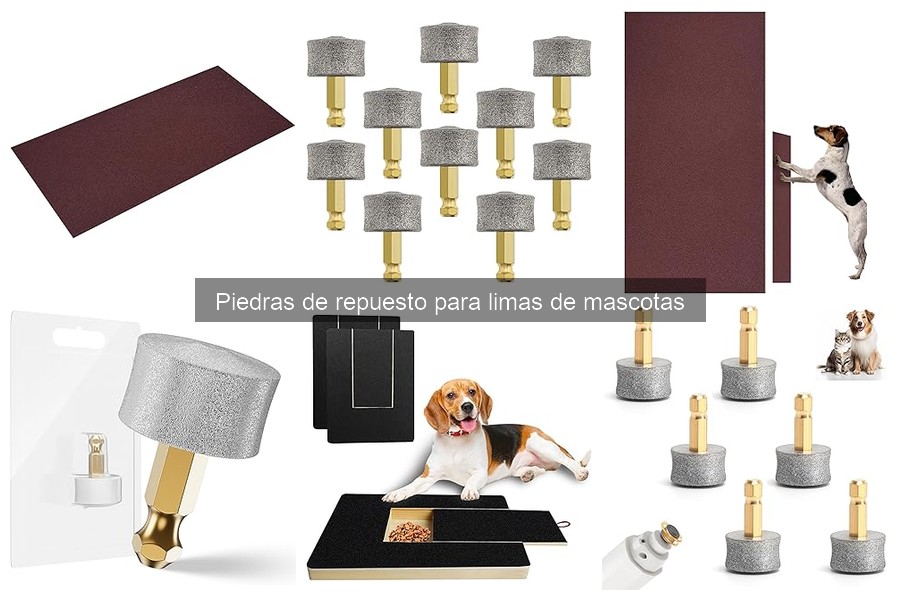 Problemas de usar piedras de repuesto inadecuadas para limas