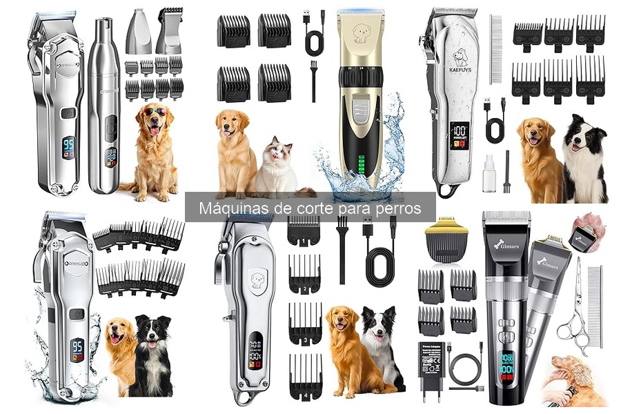 ** Productos complementarios para el cuidado del pelaje canino