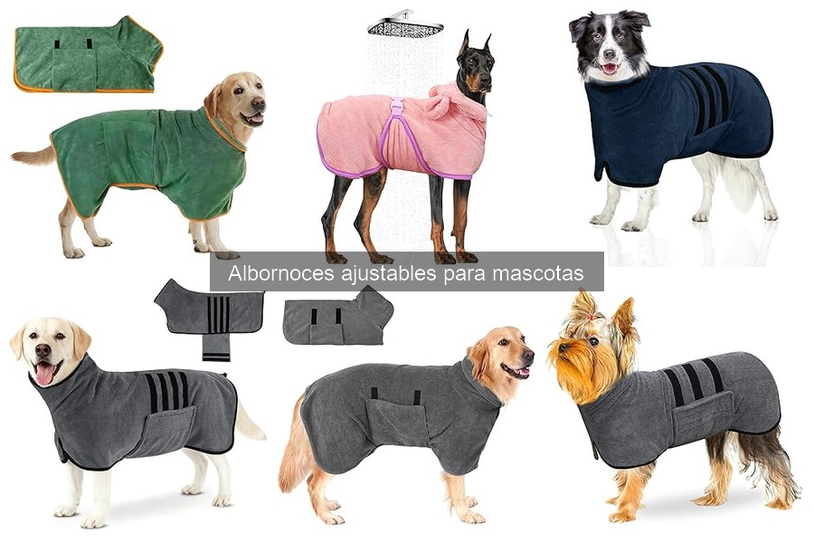 ¿Qué es un albornoz ajustable para mascotas? Guía completa