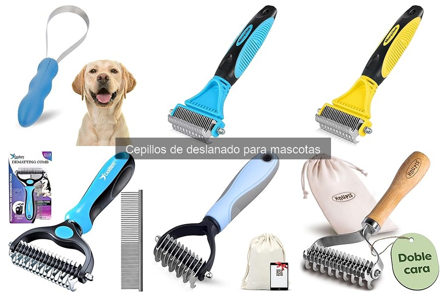 ¿Qué es un cepillo de deslanado para mascotas?