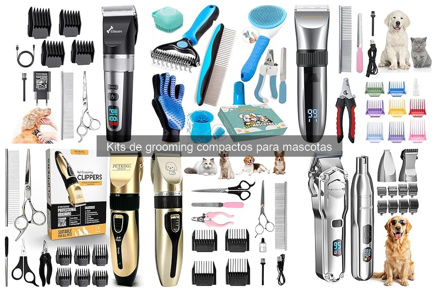 Qué es un kit de grooming compacto para mascotas: Guía rápida