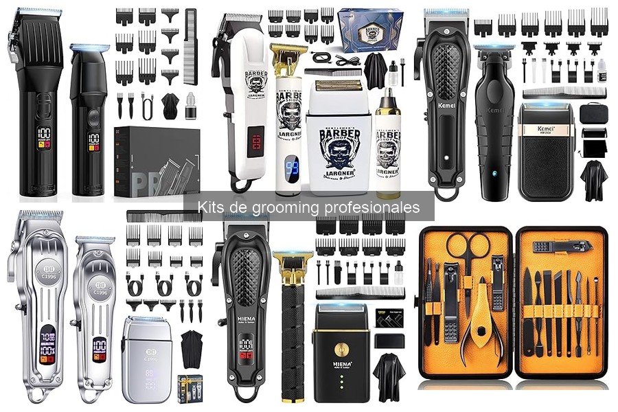 Qué es un kit de grooming profesional para mascotas