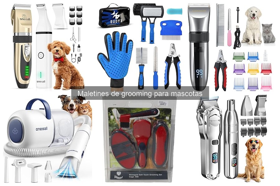 ¿Qué es un maletín de grooming para mascotas?