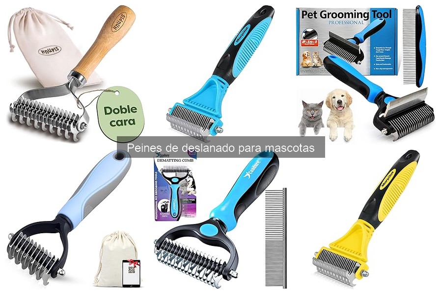 ¿Qué es un peine de deslanado para mascotas? Descubre sus beneficios