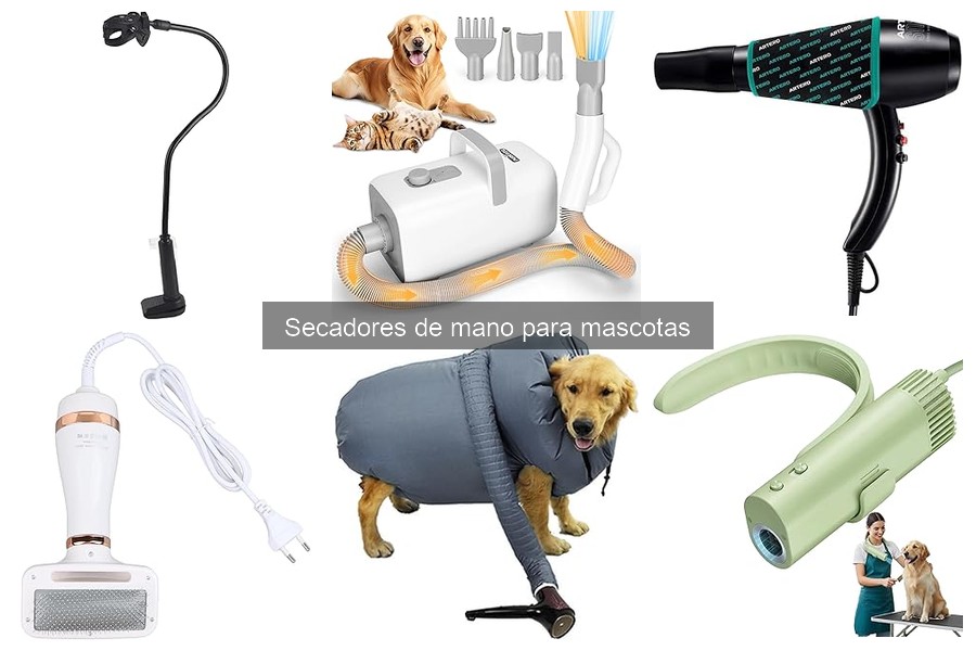 ¿Qué es un secador de mano para mascotas? Características y Usos