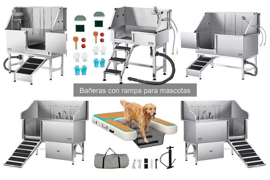 ¿Qué es una bañera con rampa para mascotas? Todo lo que necesitas saber