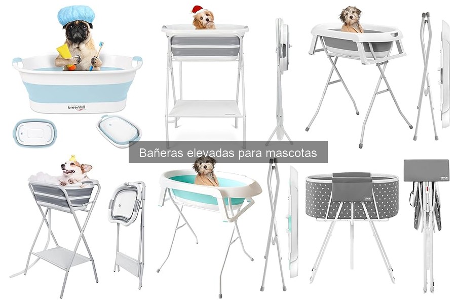 ¿Qué es una bañera elevada para mascotas? Ventajas y características