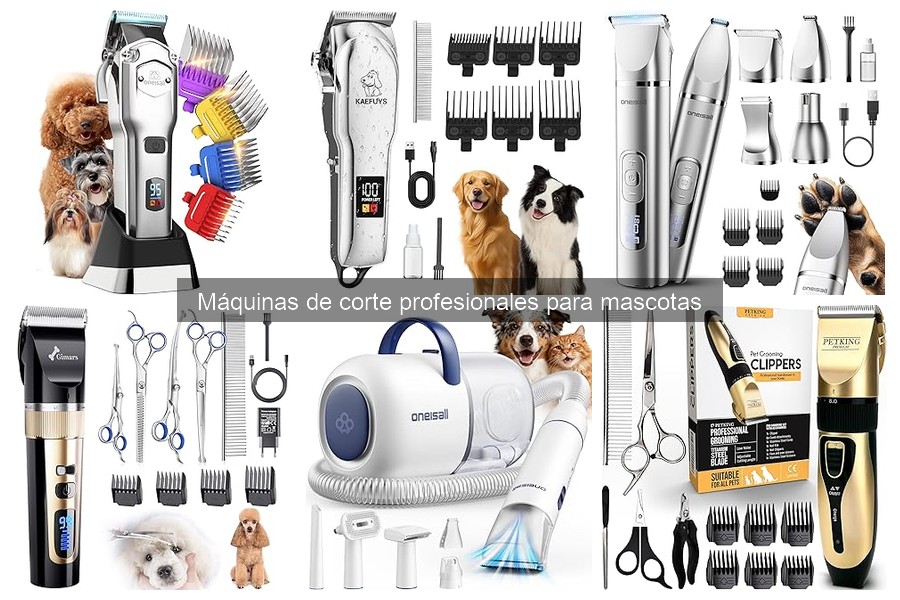 ¿Qué es una máquina de corte profesional para mascotas?