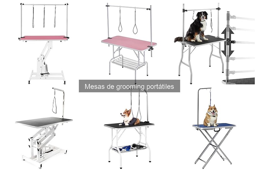 ¿Qué es una mesa de grooming portátil? Características y ventajas