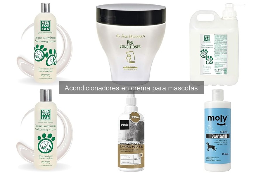 ¿Qué hacer si mi mascota reacciona mal al acondicionador en crema?