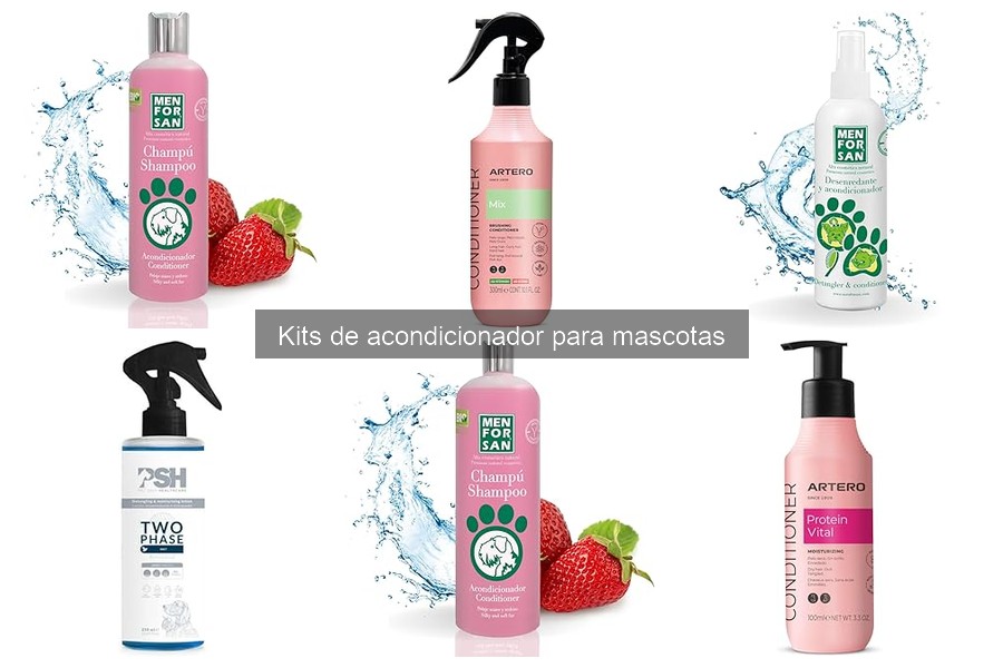 ¿Qué incluye un kit de acondicionador para mascotas?