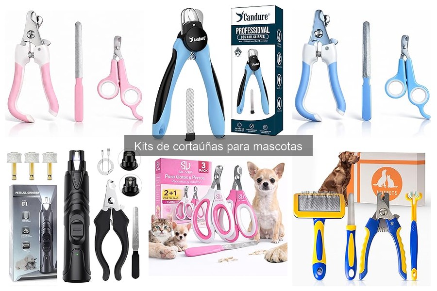 ¿Qué incluye un kit de cortaúñas para mascotas?