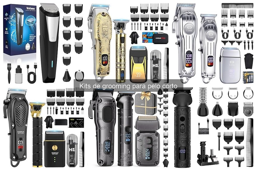 ¿Qué incluye un kit de grooming para pelo corto?