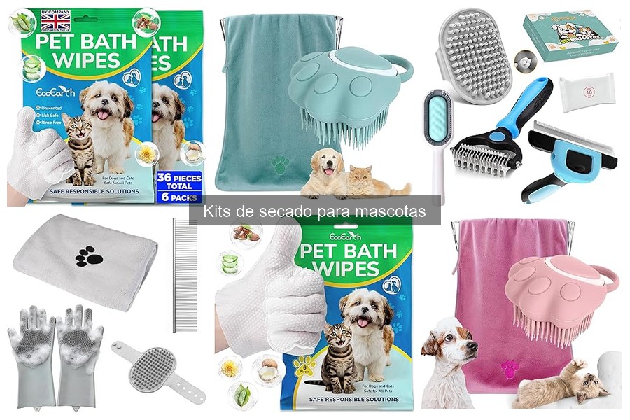 ¿Qué incluye un kit de secado para mascotas?