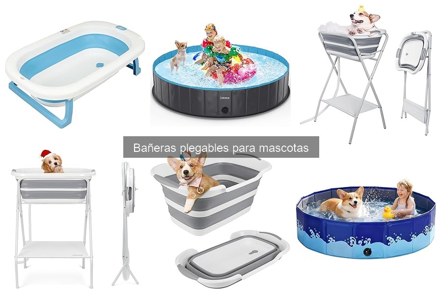 ¿Qué son las bañeras plegables para mascotas? Beneficios y características