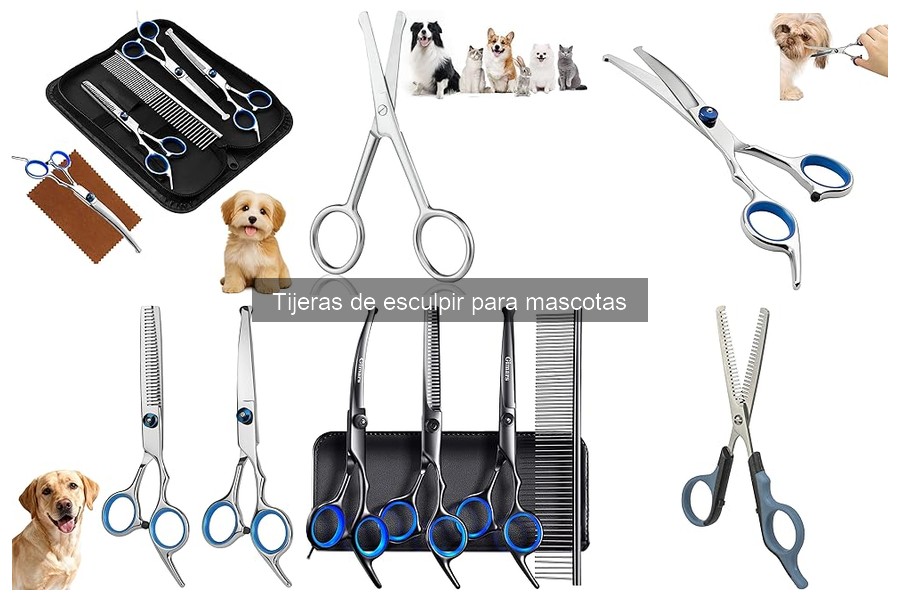 ¿Qué son las tijeras de esculpir para mascotas?