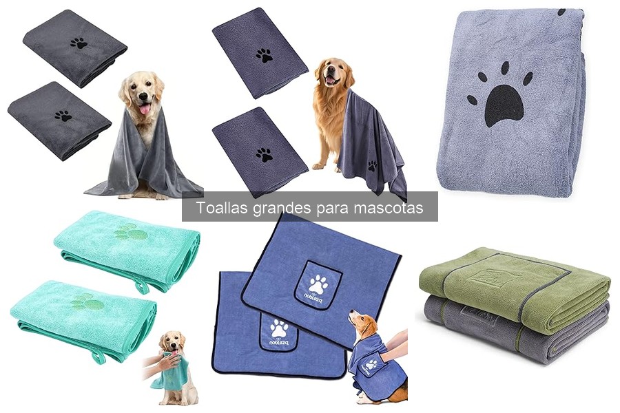 ¿Qué son las toallas grandes para mascotas? Guía y características