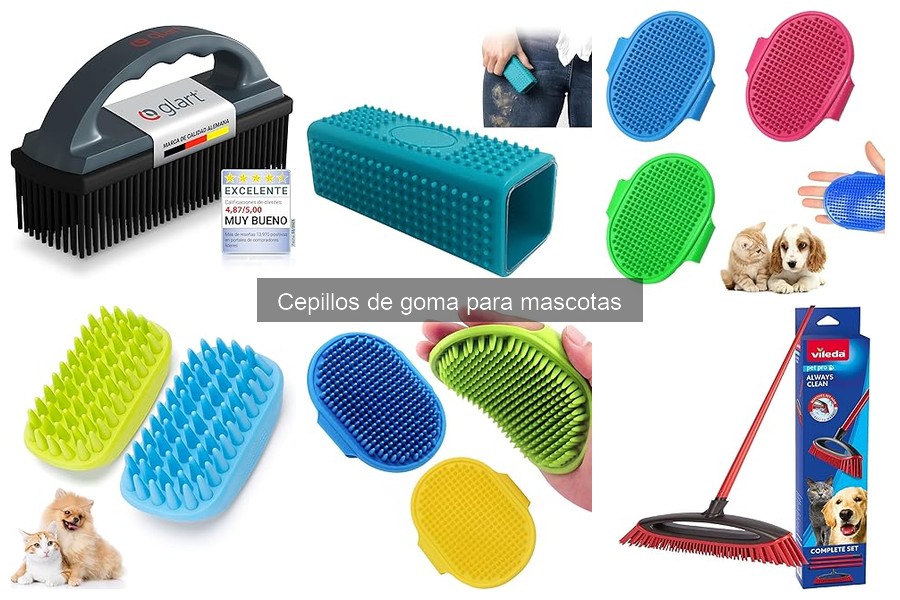¿Qué son los cepillos de goma para mascotas? Beneficios y características