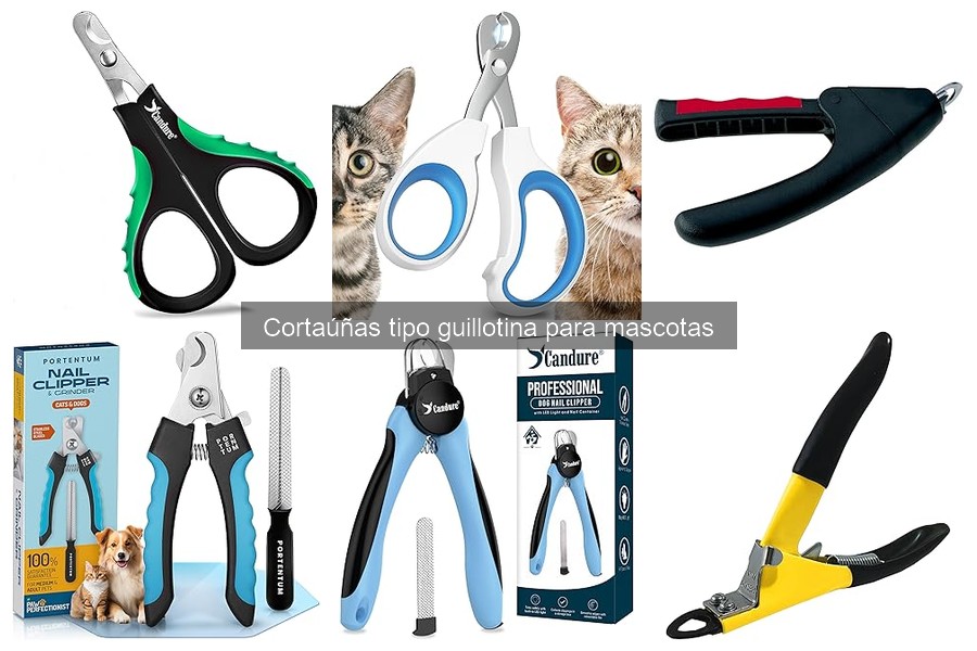 ¿Qué son los cortaúñas tipo guillotina para mascotas?