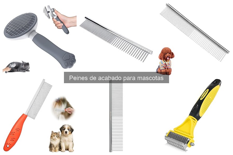 ¿Qué son los peines de acabado para mascotas?