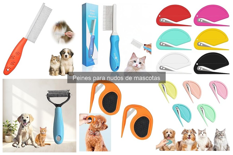 ¿Qué son los Peines para Nudos de Mascotas?