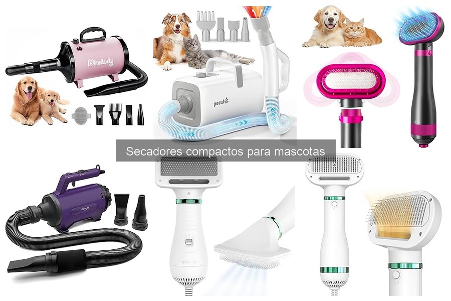 Reduce el ruido de tu secador compacto para mascotas