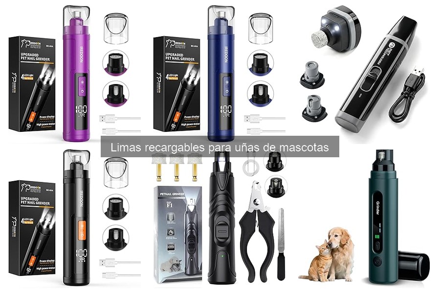 Reseñas de limas recargables para uñas de mascotas