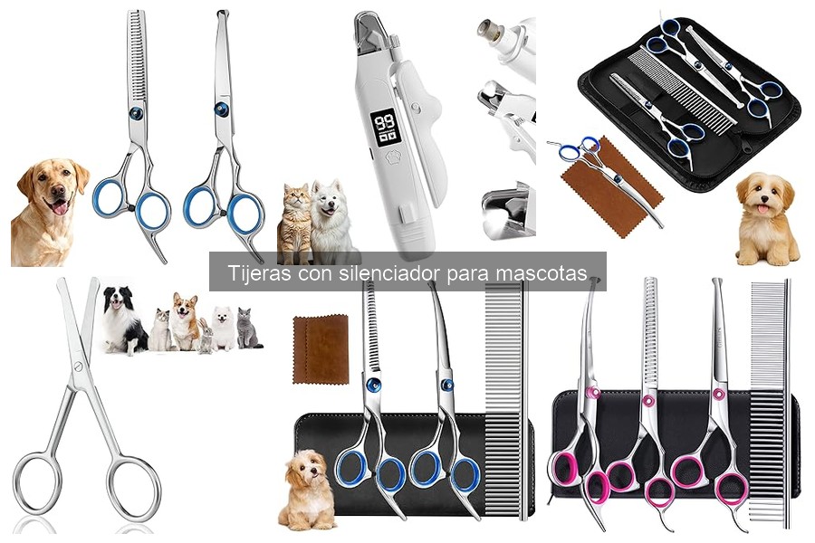 Reseñas de tijeras con silenciador para mascotas: ¿valen la pena?