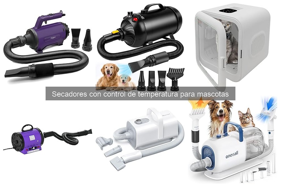 Secadores con control de temperatura: ¿son seguros para mascotas?