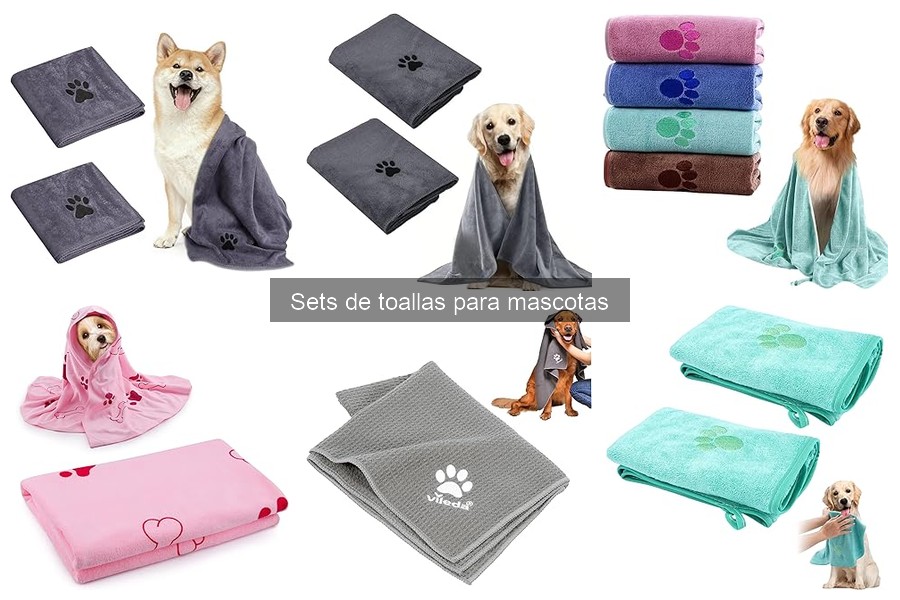 Sets de toallas para mascotas: ¿Qué son y por qué usarlas?
