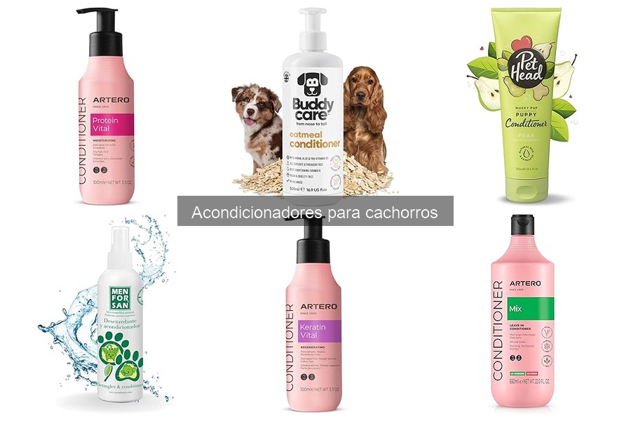 ¿Son necesarios los acondicionadores para cachorros?