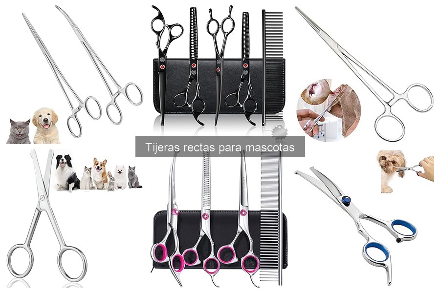 Técnicas Efectivas para Usar Tijeras Rectas en Mascotas