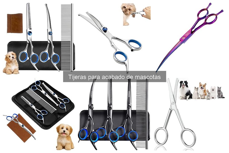 Tijeras para Acabado de Mascotas: ¿Qué Son y Cómo Usarlas?