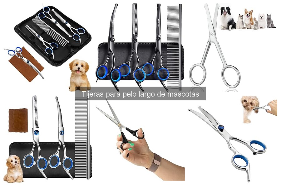 Tijeras para Pelo Largo de Mascotas: ¿Qué Son y Cómo Usarlas?