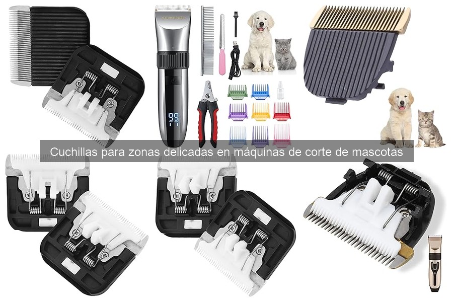 Tipos de cuchillas para zonas delicadas en máquinas de corte