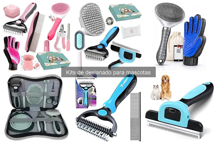 Tipos de kits de deslanado para mascotas: Guía Completa