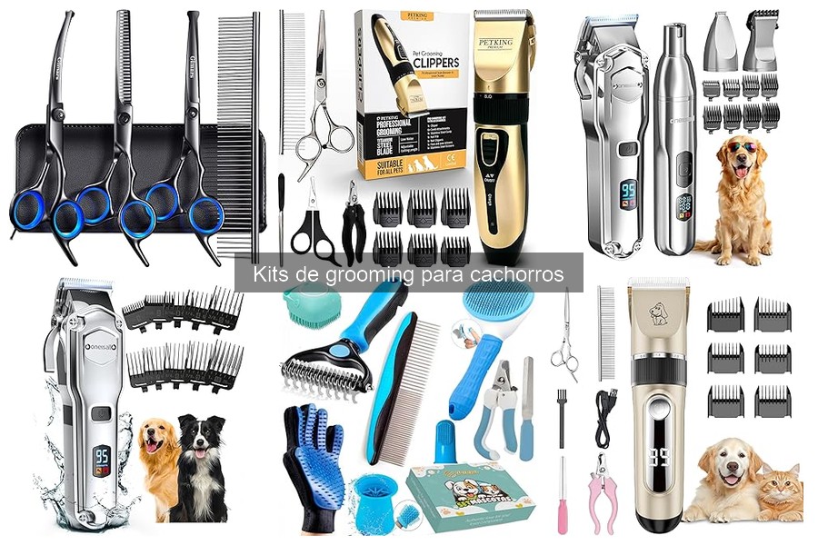 Tipos de kits de grooming para cachorros: ¡Descubre el mejor!