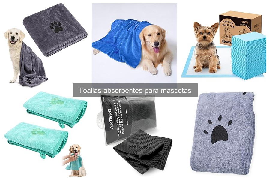 Toallas absorbentes para mascotas: características y beneficios